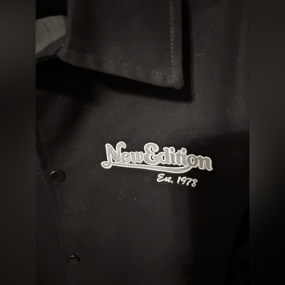 Exclusive New Edition The Culture Tour Coaches Jacket Sportyrich Apparel NE4Life
